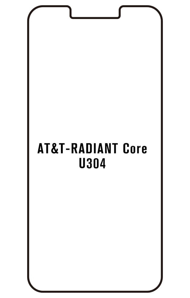 Film hydrogel pour AT&T Radiant Core (U304AA)