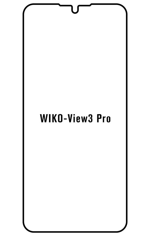 Film hydrogel Wiko View 3 Pro - Film écran anti-casse Hydrogel