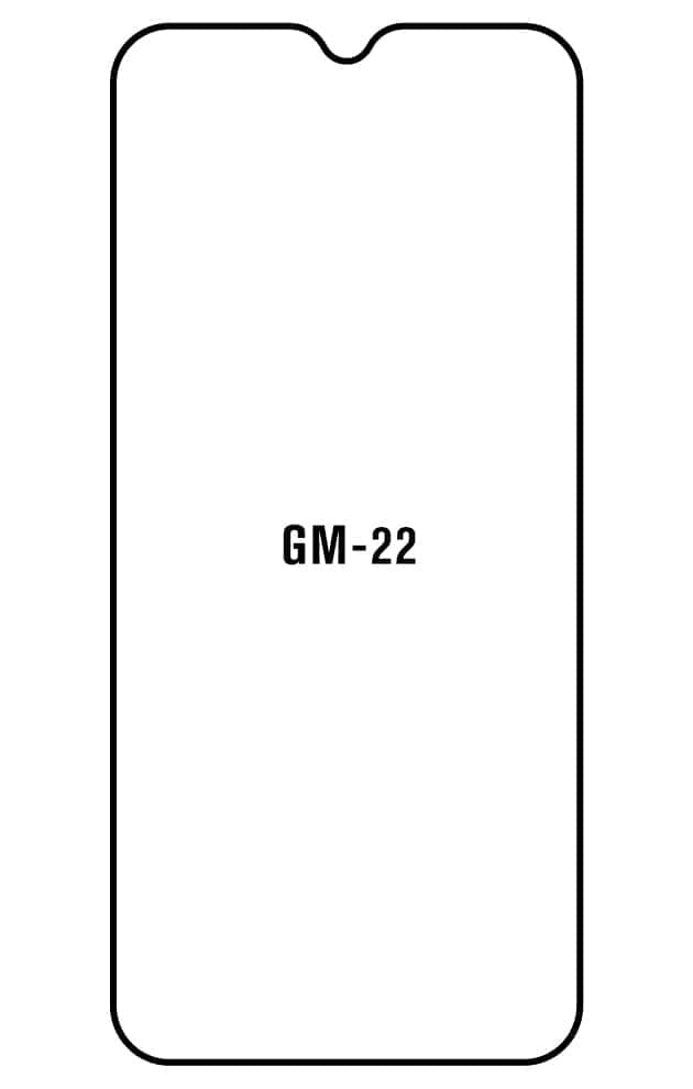 Film hydrogel pour écran General Mobile (GM) GM 22