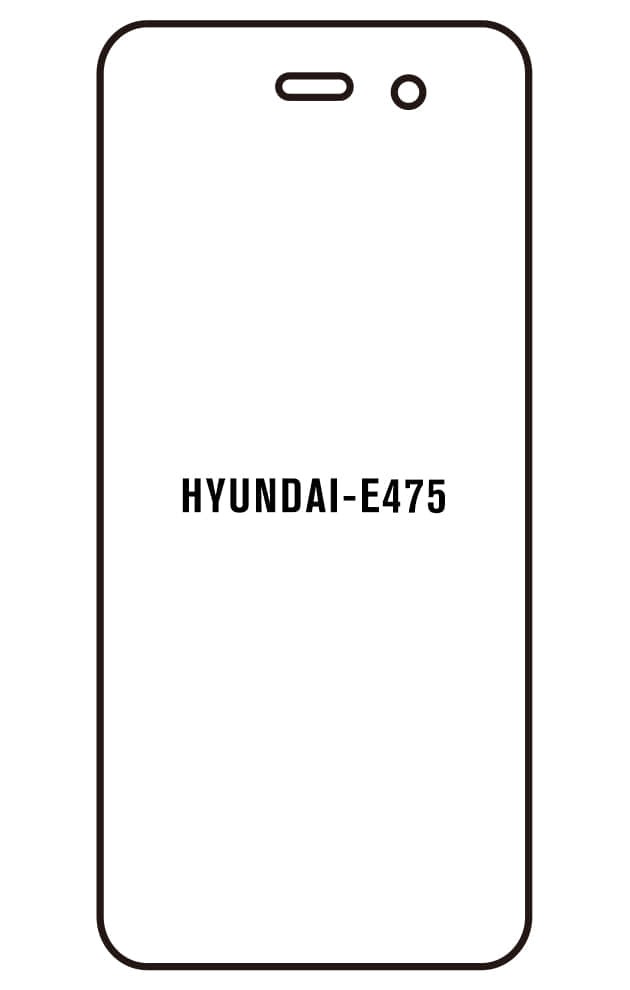 Film hydrogel pour écran Hyundai E475