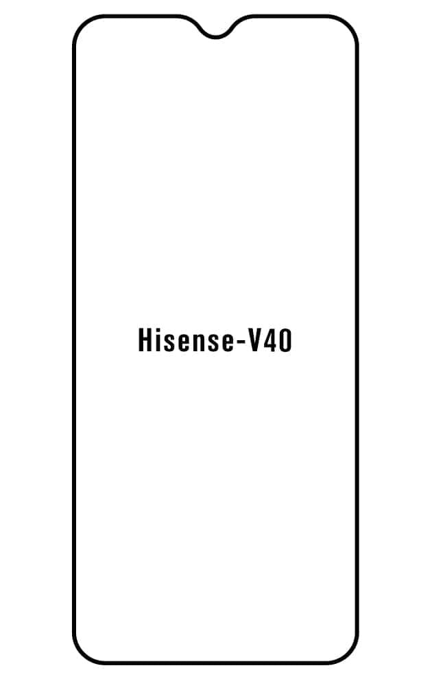 Film hydrogel pour écran Hisense V40
