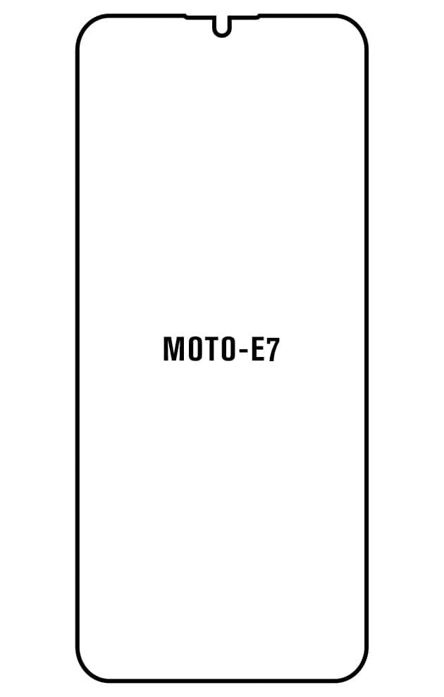 Film hydrogel pour écran Motorola E7 2020（6.5-inch）
