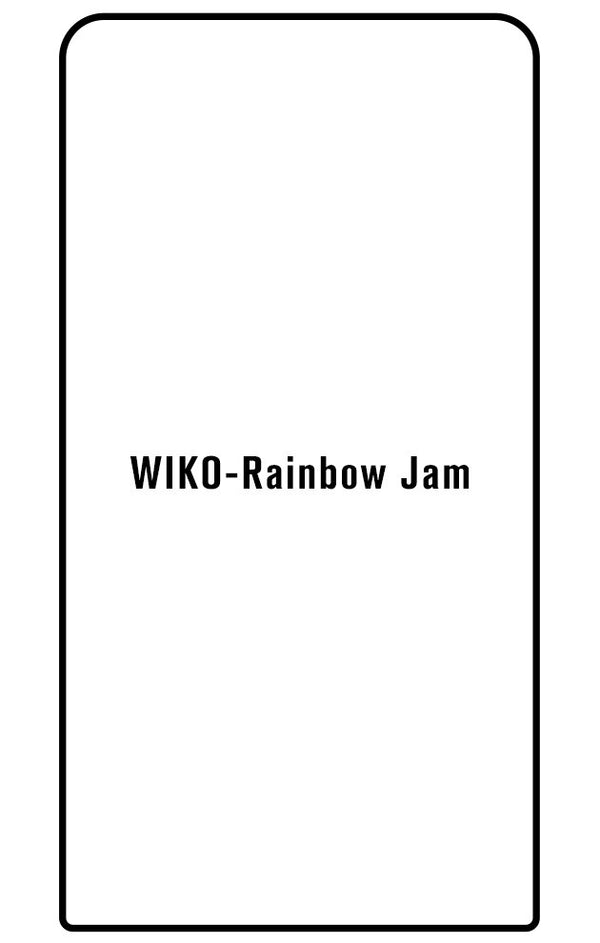 Film hydrogel Wiko Rainbow Jam - Film écran anti-casse Hydrogel