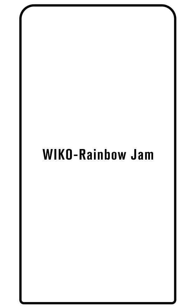 Film hydrogel Wiko Rainbow Jam - Film écran anti-casse Hydrogel