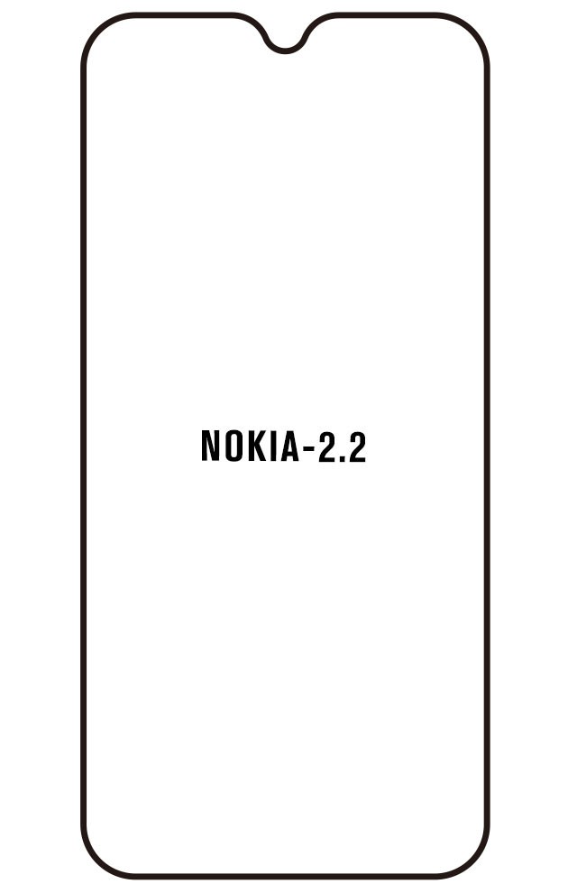 Film hydrogel pour écran Nokia 2.2