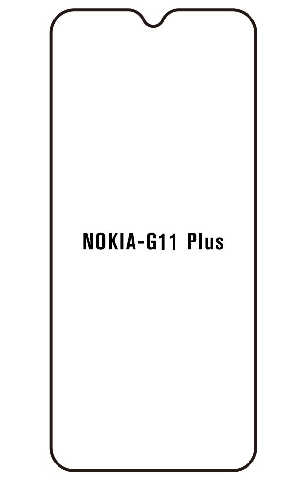 Film hydrogel pour écran Nokia G11 Plus