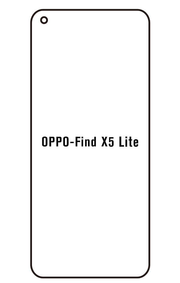 Film hydrogel pour écran Oppo Find X5 Lite