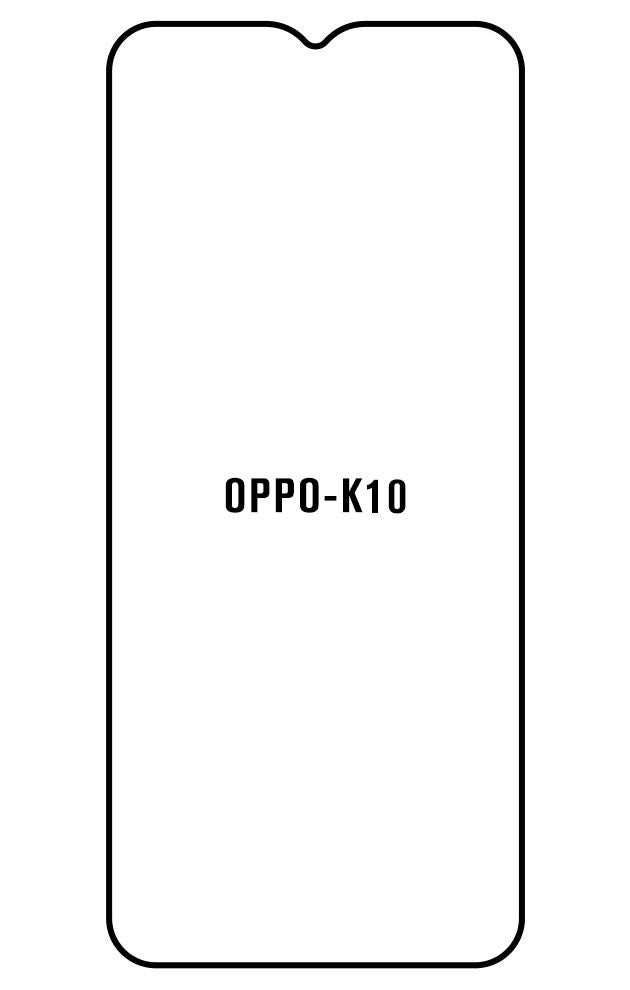 Film hydrogel pour Oppo K10 5G (India）