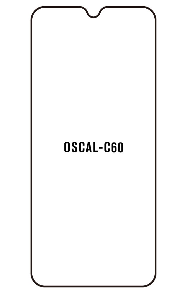 Film hydrogel pour écran Oscal C60