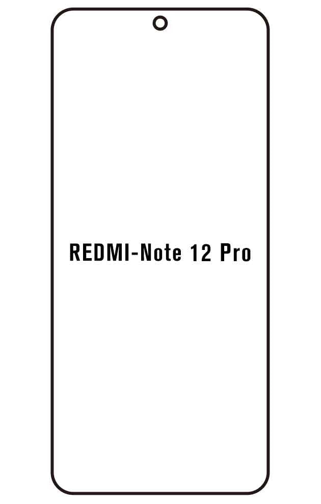 Film hydrogel pour écran Xiaomi Redmi Note 12 Pro