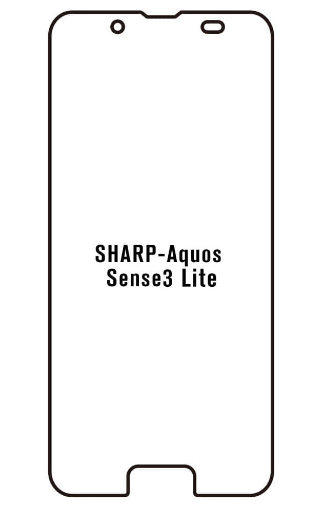 Film hydrogel pour SHARP Aquos Sense 3 Lite
