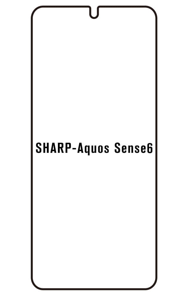 Film hydrogel pour écran SHARP Aquos Sense 6