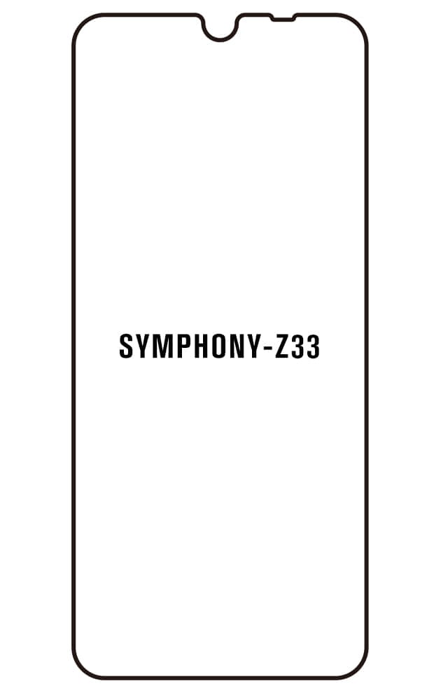 Film hydrogel pour Symphony Z33