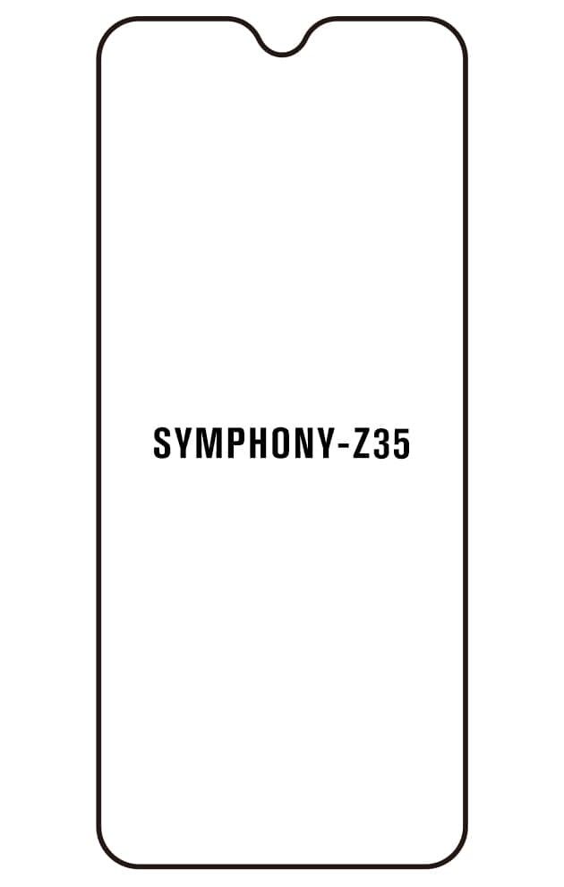 Film hydrogel pour écran Symphony Z35