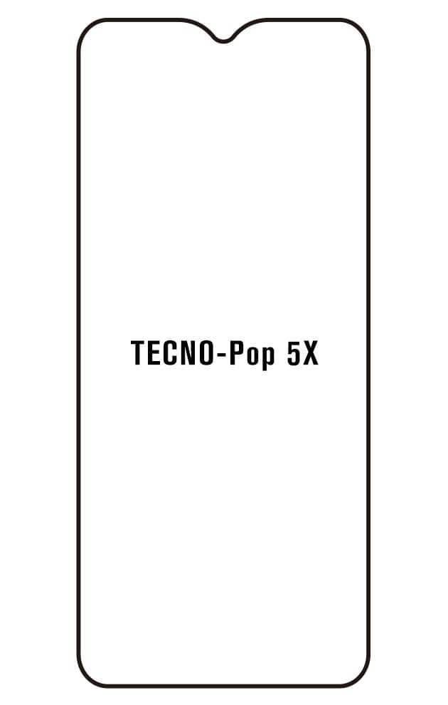 Film hydrogel pour écran Tecno Pop 5X