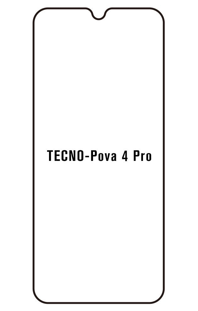 Film hydrogel pour écran Tecno Pova 4 Pro
