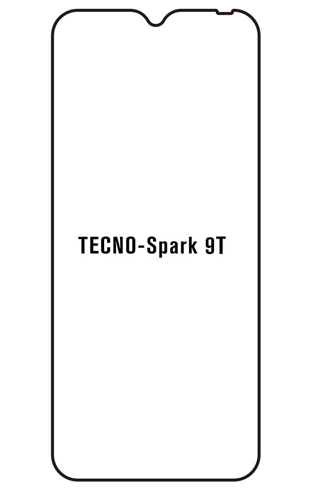 Film hydrogel pour écran Tecno Spark 9T (India)