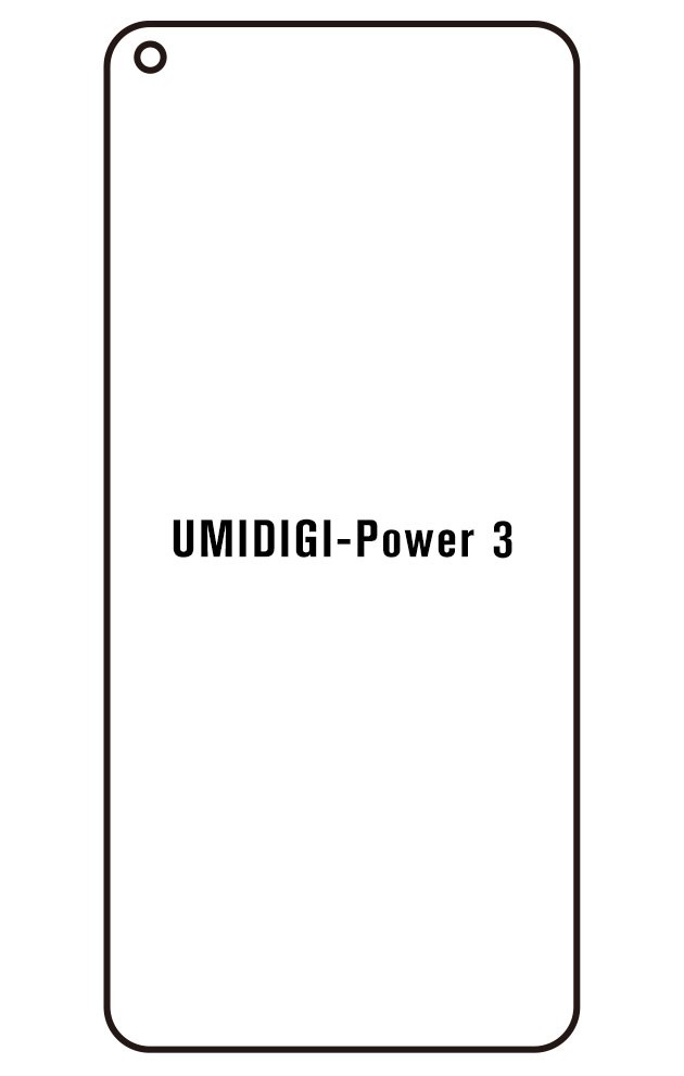 Film hydrogel pour écran Umidigi Power 3