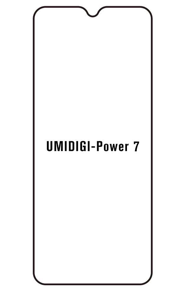Film hydrogel pour écran Umidigi Power 7