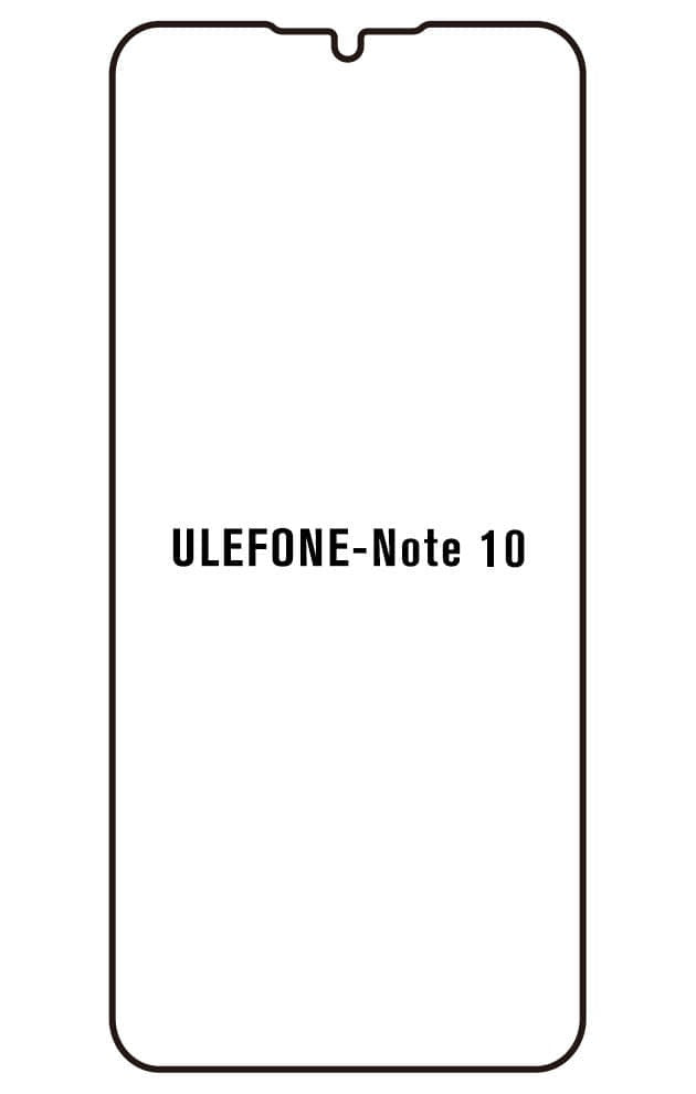 Film hydrogel pour écran Ulefone Note 10
