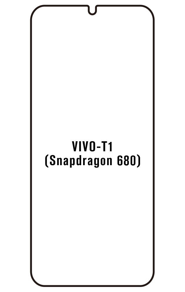 Film hydrogel pour écran Vivo T1 44W - T1 (Snapdragon 680)