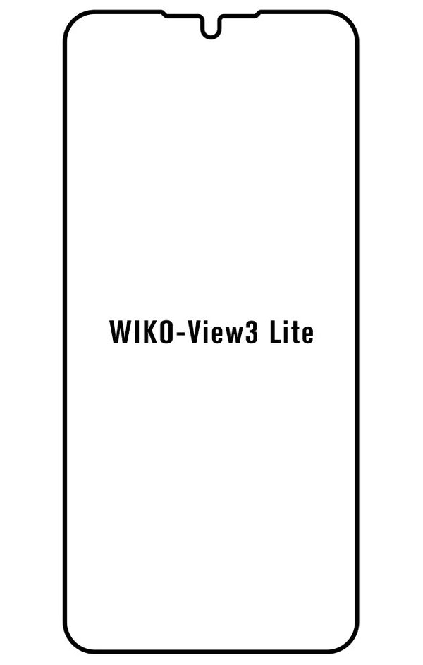 Film hydrogel Wiko View 3 Lite - Film écran anti-casse Hydrogel