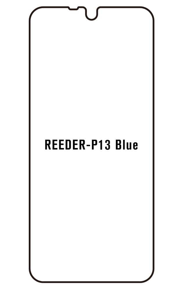 Film hydrogel pour Reeder P13 Blue 2022