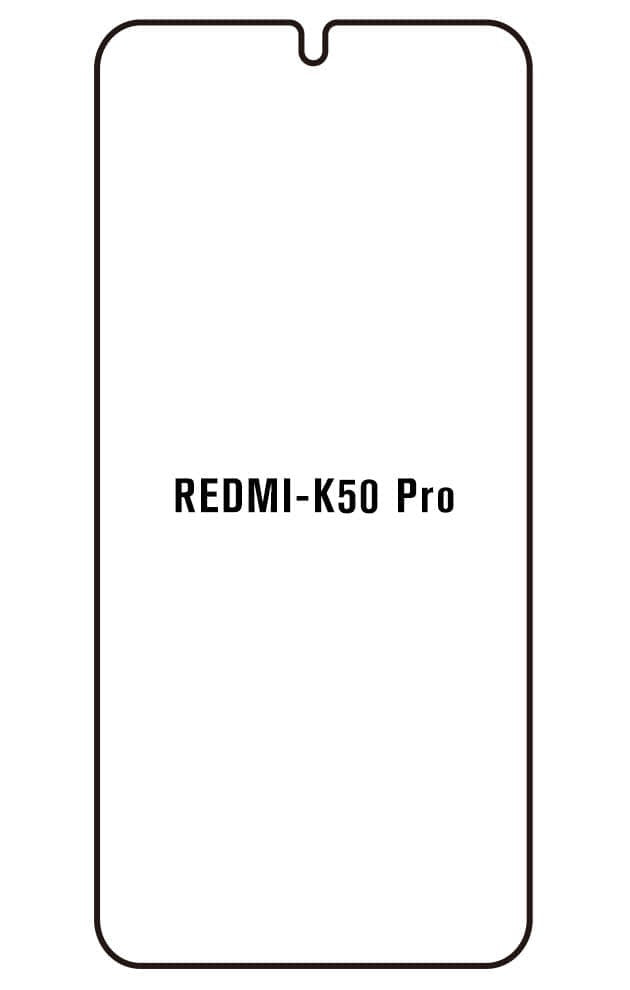 Film hydrogel pour Xiaomi Redmi K50 Pro