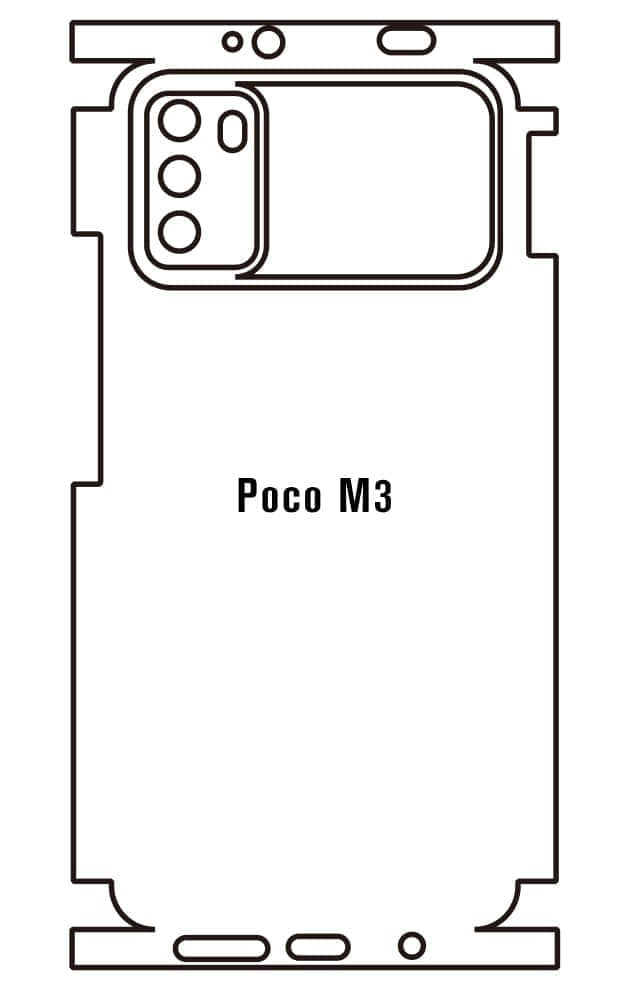 Film hydrogel pour écran Xiaomi Mi Poco M3