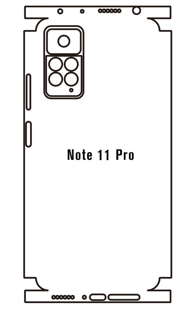 Film hydrogel pour écran Xiaomi Redmi Note 11 Pro 5G