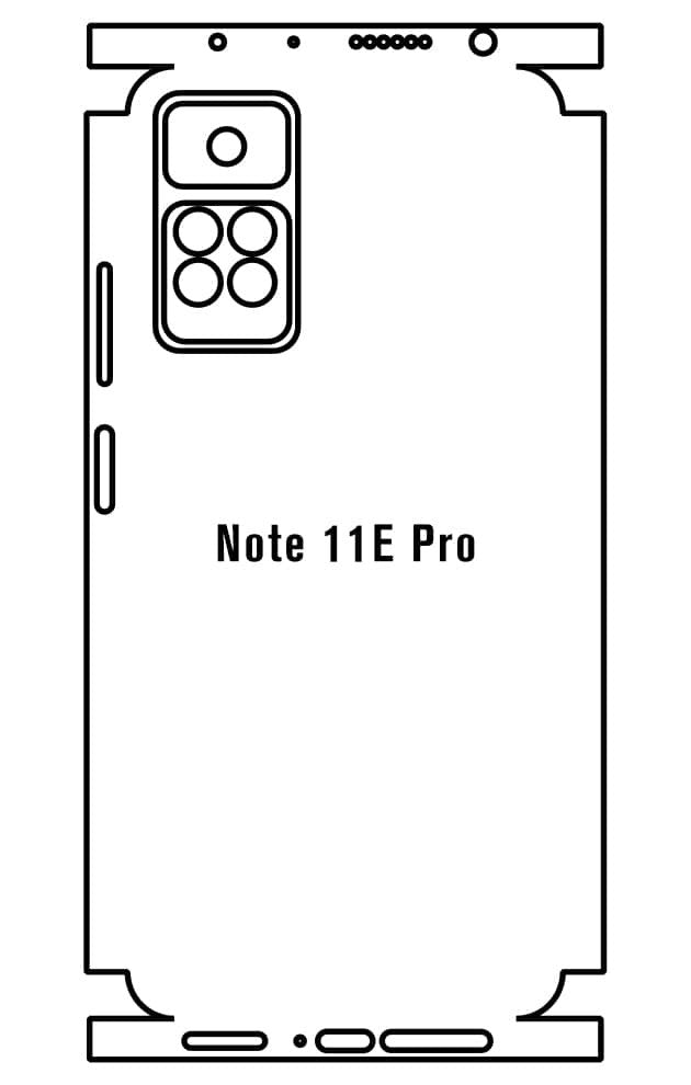 Film hydrogel pour Xiaomi Redmi Note 11E Pro
