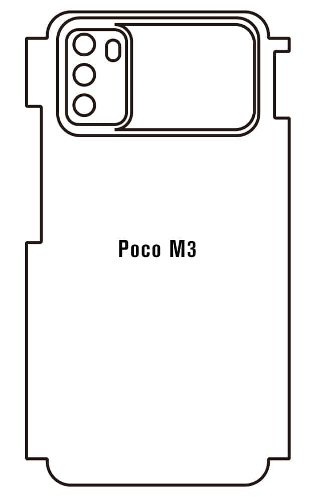 Film hydrogel pour Xiaomi Mi Poco M3