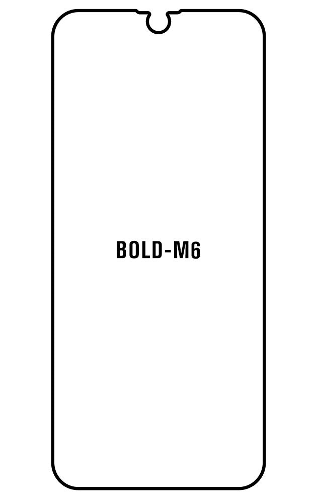 Film hydrogel Bold M6 - Film écran anti-casse Hydrogel