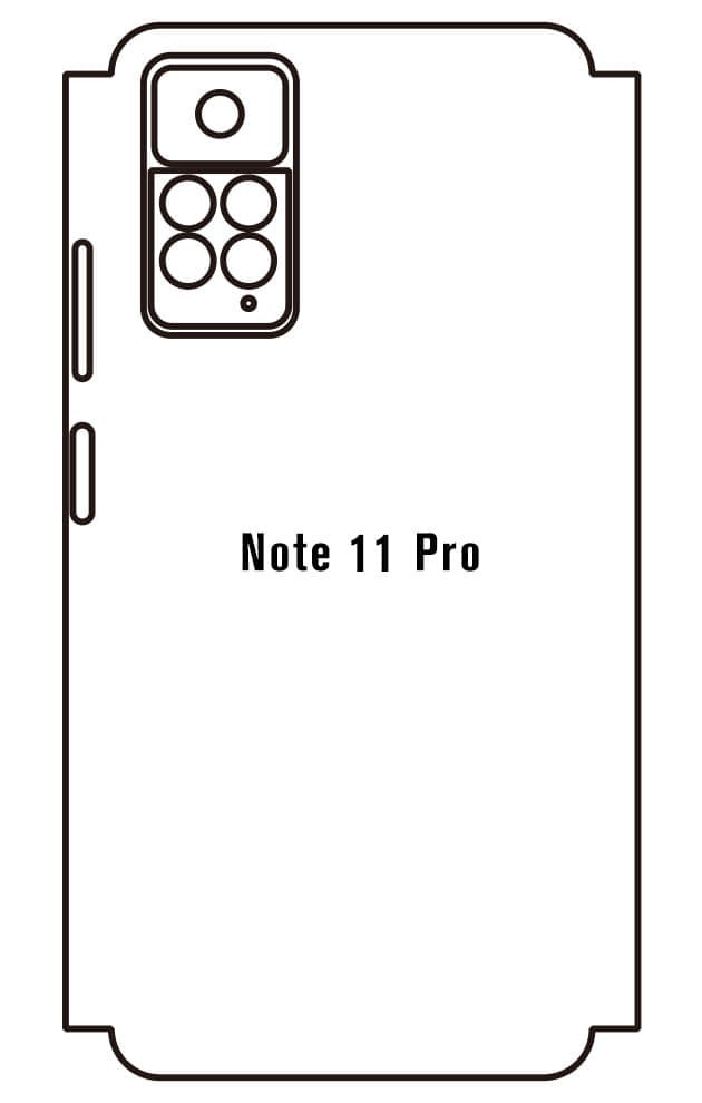 Film hydrogel pour écran Xiaomi Redmi Note 11 Pro 5G