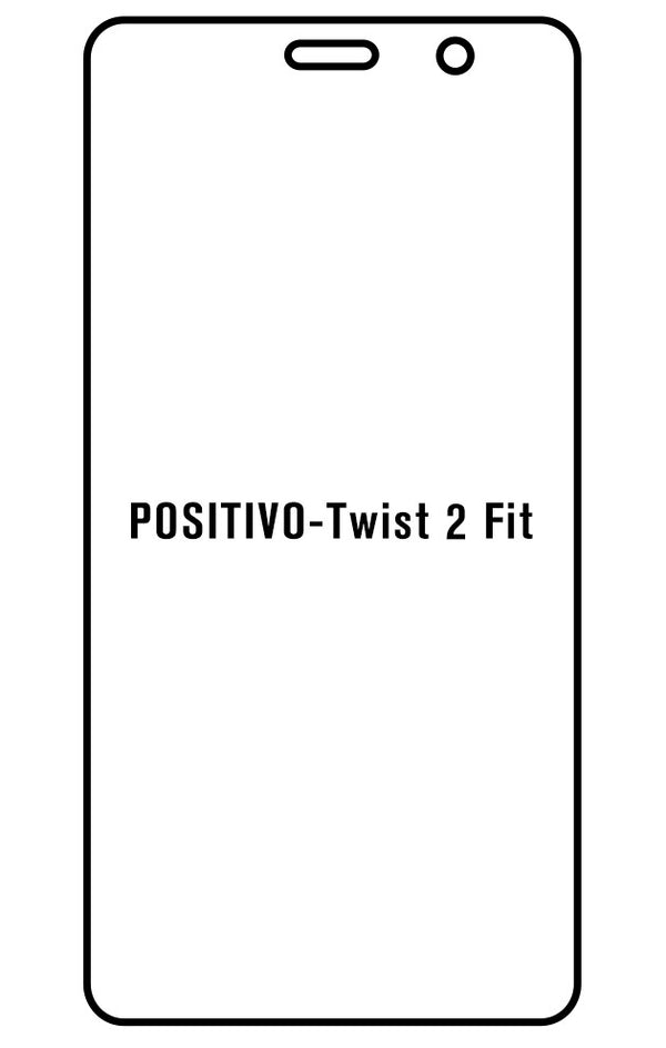Film hydrogel Positivo Twist 2 Fit - Film écran anti-casse Hydrogel