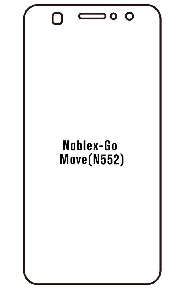 Film hydrogel Noblex Go Move（N552） - Film écran anti-casse Hydrogel