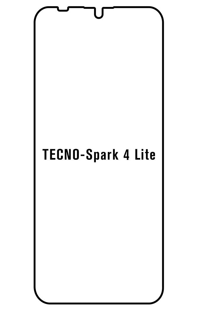 Film hydrogel Tecno Spark 4 Lite - Film écran anti-casse Hydrogel