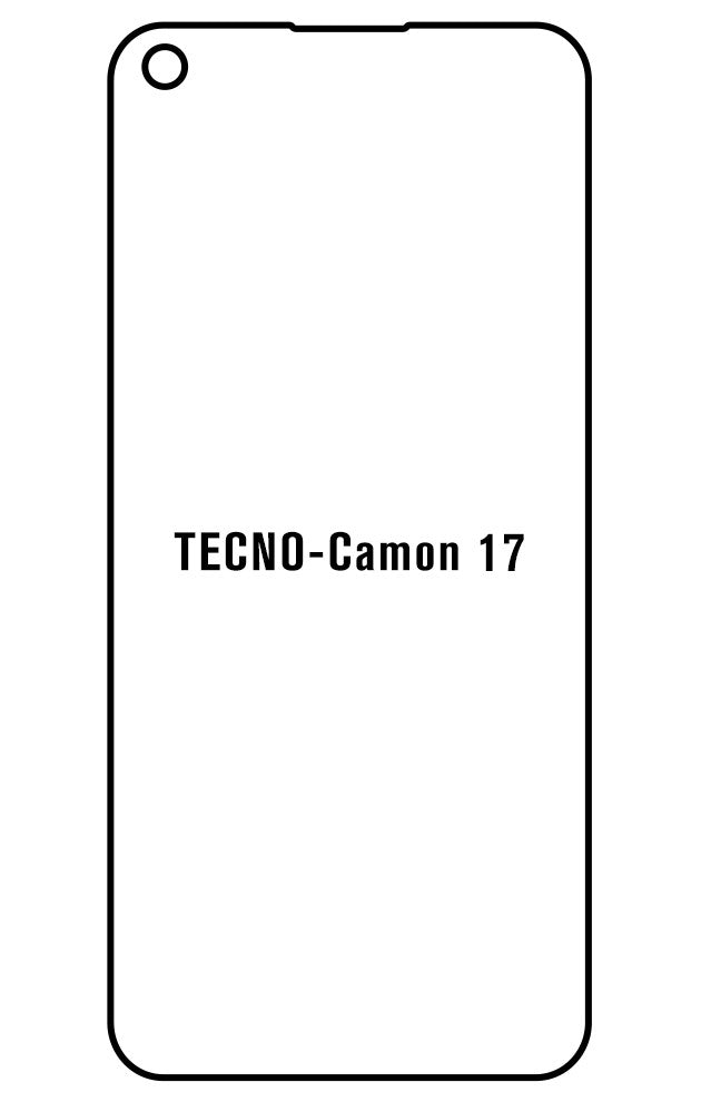 Film hydrogel Tecno Camon 17 - Film écran anti-casse Hydrogel