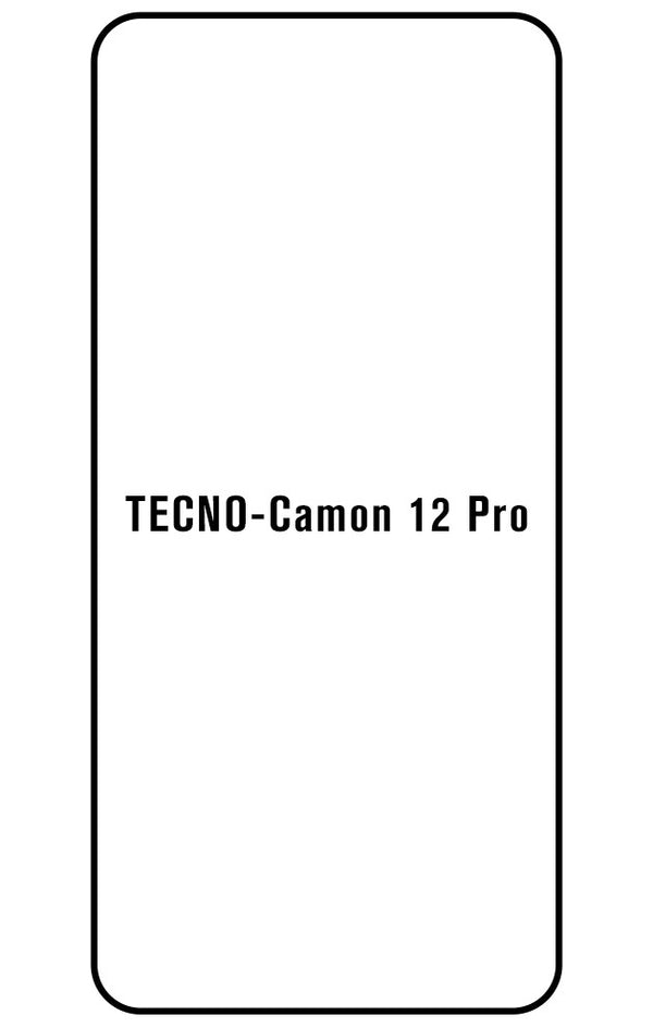 Film hydrogel Tecno Camon 12 Pro - Film écran anti-casse Hydrogel