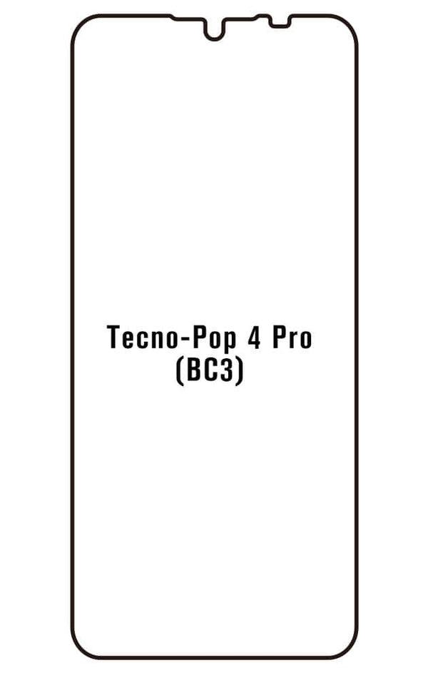 Film hydrogel Tecno Pop 4 Pro (BC3) - Film écran anti-casse Hydrogel