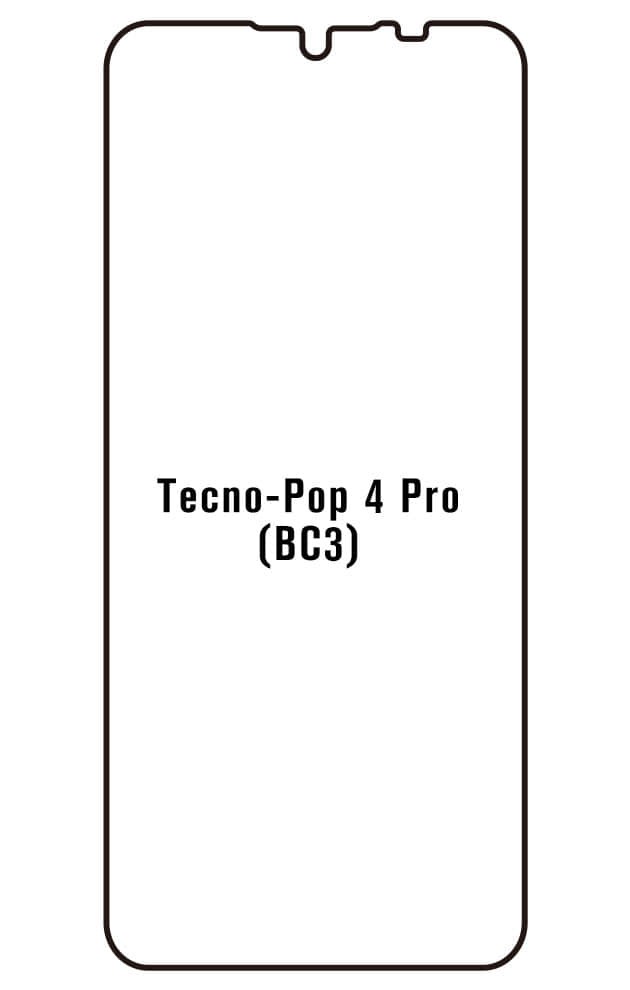 Film hydrogel Tecno Pop 4 Pro (BC3) - Film écran anti-casse Hydrogel