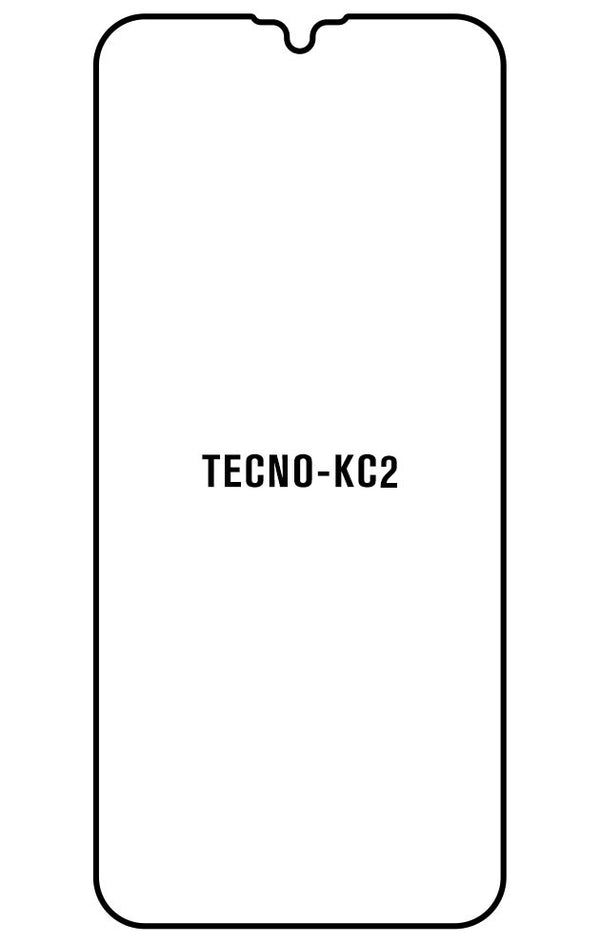 Film hydrogel Tecno KC2 - Film écran anti-casse Hydrogel