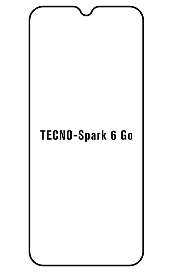 Film hydrogel Tecno Spark 6 Go 2020 - Film écran anti-casse Hydrogel