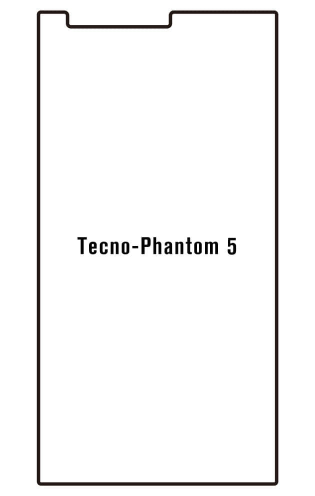 Film hydrogel Tecno Phantom 5 - Film écran anti-casse Hydrogel