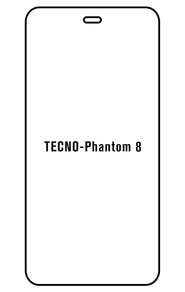 Film hydrogel Tecno Phantom 8 - Film écran anti-casse Hydrogel