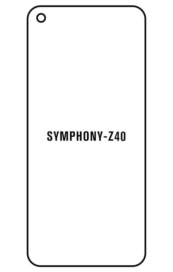 Film hydrogel Symphony Z40 - Film écran anti-casse Hydrogel