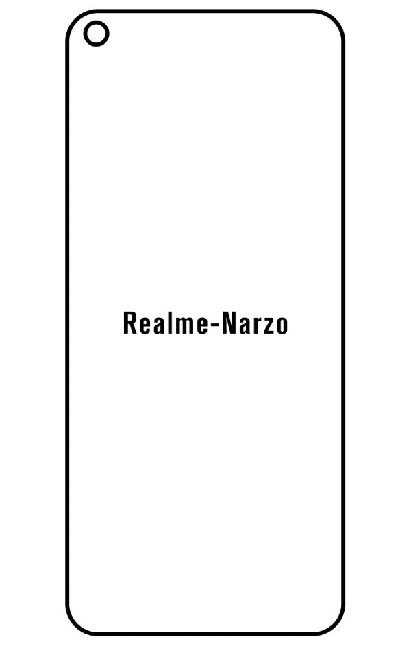 Film hydrogel Realme Narzo - Film écran anti-casse Hydrogel