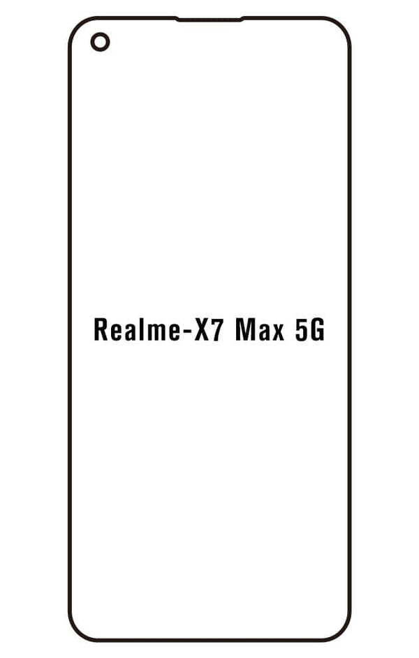 Film hydrogel Realme X7 Max 5G - Film écran anti-casse Hydrogel