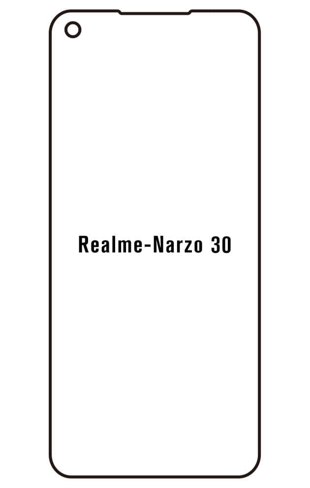 Film hydrogel Realme Narzo 30 - Film écran anti-casse Hydrogel