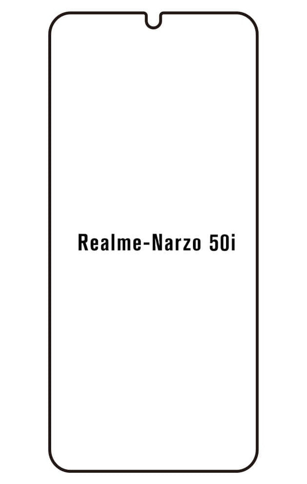Film hydrogel Realme Narzo 50i - Film écran anti-casse Hydrogel